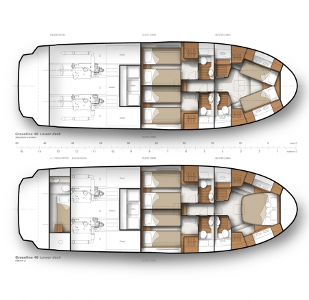 greenline 48 fly new boat for sale - clipper marine uk image 5