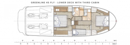 greenline 45 fly new boat for sale - clipper marine uk image 4