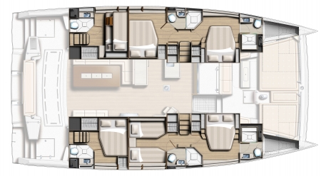 6 Cabins - 2 x twin