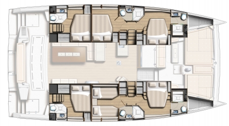 6 Cabins - twin central