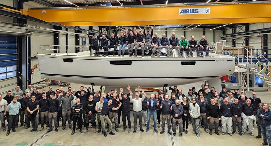 Picture 1 The Last BAVARIA VISION 42 Leaves The Shipyard