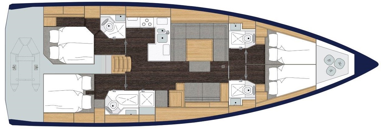 4 Cabin - Layout 2 image